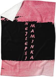 Deka Maminka – golden pink (Podšití beránkem: ANO)