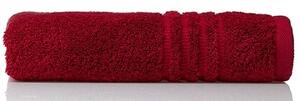 KELA Osuška Leonora 100% bavlna premium sametově červená KL-23439