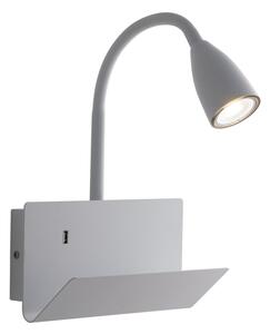 Nástěnné LED svítidlo s USB k posteli