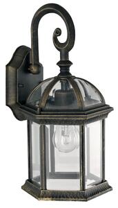 Venkovní nástěnná lampa ve tvaru lucerny s IP44