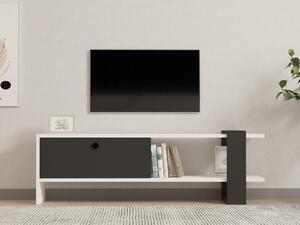 TV stolek/skříňka Balodu 1 (antracit + bílá). 1095107