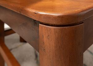 MONTREAL Jídelní židle dřevěná, hnědá, palisandr