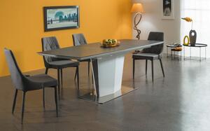 Casarredo Designová jídelní židle TRIX šedá