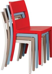 Bradop Plastová jídelní židle SAI Z700-DOPRODEJ | Provedení: MS - modrá světlá z700