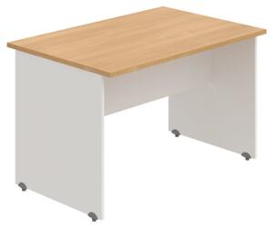 Jednací stůl GJ 1200 – rovný, 120 cm, Dub Bílá