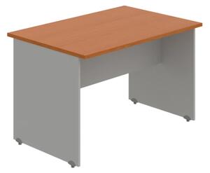 Jednací stůl GJ 1200 – rovný, 120 cm, Třešeň Šedá