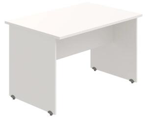Jednací stůl GJ 1200 – rovný, 120 cm, Bílá Bílá
