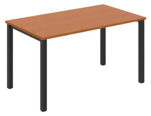 Jednací stůl UJ 1400 – rovný, 140 cm, Třešeň Černá