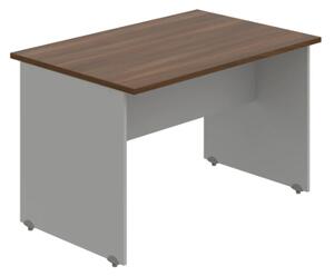 Jednací stůl GJ 1200 – rovný, 120 cm, Ořech Šedá
