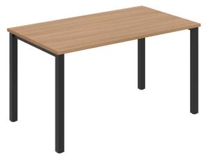 Jednací stůl UJ 1400 – rovný, 140 cm, Višeň Černá