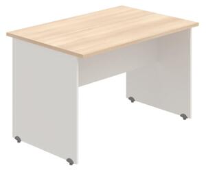 Jednací stůl GJ 1200 – rovný, 120 cm, Akát Bílá
