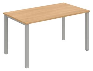 Jednací stůl UJ 1400 – rovný, 140 cm, Dub Šedá