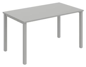 Jednací stůl UJ 1400 – rovný, 140 cm, Šedá Šedá