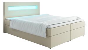 Čalouněná postel boxspring LIZA, 140x200, soft 33