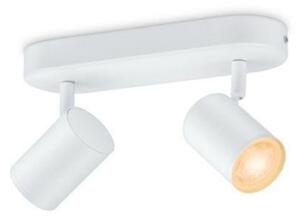Philips Stropní bodové svítidlo WiZ IMAGEO 8719514551893 LED GU10 2x4,9W 2x345lm 2200-6500K RGB IP20 CRI90 bílé, stmívatelné