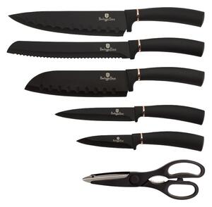 BERLINGERHAUS Sada nožů ve stojanu 7 ks Black Rose Collection BH-2422