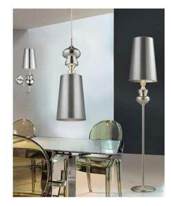 Nástěnná lampa AZzardo Baroco wall silver AZ0308 E14 1x11W IP20 18cm stříbrná