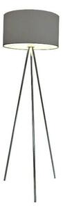 Stojací lampa AZzardo Finn grey AZ2967 E27 1x60W IP20 45cm šedá