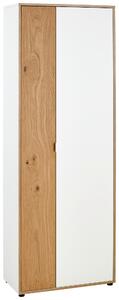 SKŘÍŇ NA ŠANONY, divoký dub, bílá, barvy dubu, 67/186/35 cm Livetastic, Online Only