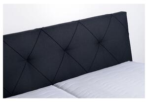 Postel s matrací AFRODITE černá, 160x200 cm