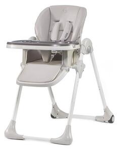 Kinderkraft - Dětská jídelní židle YUMMY šedá AG0136