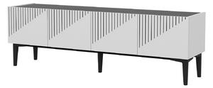 TV stolek/skříňka Tomune 4 (bílá + černá). 1095229
