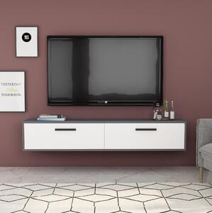TV stolek/skříňka Vupaki (antracit + bílá). 1095232