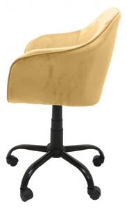 Kancelářská židle Marlin - žlutá