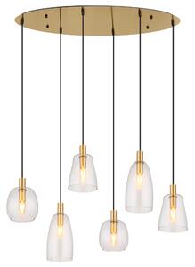 ZÁVĚSNÉ SVÍTIDLO, E14/40 W, 97/32,5/130 cm Globo