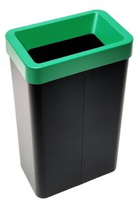 Odpadkový koš na tříděný odpad Caimi Brevetti Maxi G,70 L, zelený