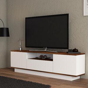 TV stolek/skříňka Vamebo 1 (ořech barokní + bílá). 1095274