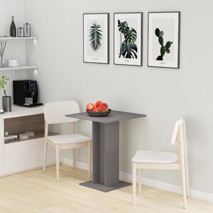 Bistro stolek šedý 60 x 60 x 75 cm dřevotříska