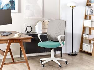 Kancelářská židle šedá/modrá BONNY