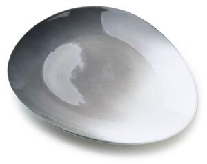 Affekdesign Dezertní talíř OPHELIA 23 x 20 cm šedý