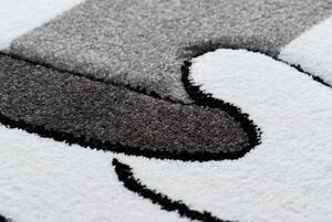 Dywany Łuszczów, Dětský kusový koberec Petit Puppy grey kruhšedá | šedá Typ: kulatý 120 cm