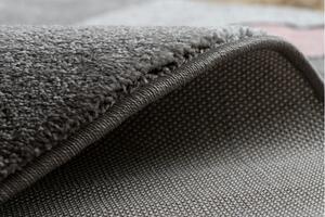 Dywany Łuszczów Dětský kusový koberec Petit Unicorn grey kruh - 120x120 (průměr) kruh cm