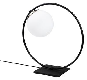 Opviq Stolní lampa Dolunay černá/bílá