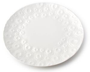 Affekdesign Sada talířů ROSE 27 cm bílá