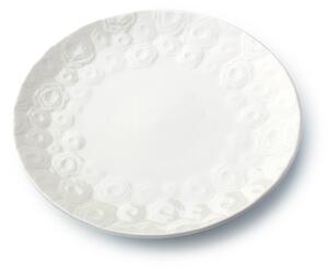 Affekdesign Sada talířů ROSE 21 cm bílá