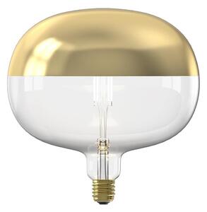 LED Stmívatelná žárovka s vrchlíkem FILAMENT E27/6W/230V 1800K zlatá CRI 90