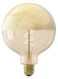 LED Stmívatelná žárovka s vrchlíkem FILAMENT G125 E27/4W/230V 1800K zlatá CRI 90