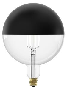 LED Stmívatelná žárovka s vrchlíkem FILAMENT G200 E27/6W/230V 1800K černá CRI 90