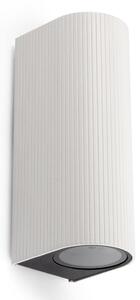 FARO 70328 - Venkovní nástěnné svítidlo ESTELA 2xGU10/5W/230V IP65 bílá