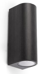 FARO 70327 - Venkovní nástěnné svítidlo ESTELA 2xGU10/5W/230V IP65 černá