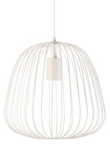 Lustr na lanku OVELLA 1xE27/15W/230V pr. 36 cm krémová