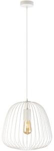 Lustr na lanku OVELLA 1xE27/15W/230V pr. 36 cm krémová