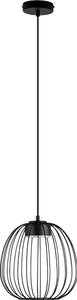 Lustr na lanku OVELLA 1xGX53/10W/230V pr. 25 cm černá