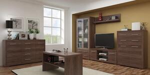 Casarredo - Komfort nábytek Rohová šatní skříň VEGAS V-39 pravá, výběr barev | barva: jrs-santana