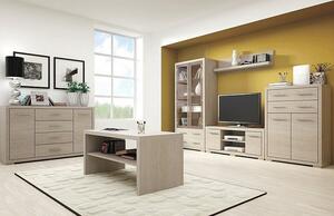 Casarredo - Komfort nábytek Rohová šatní skříň VEGAS V-39 pravá, výběr barev | barva: jrs-santana