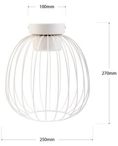 Stropní svítidlo OVELLA 1xGX53/10W/230V pr. 25 cm krémová